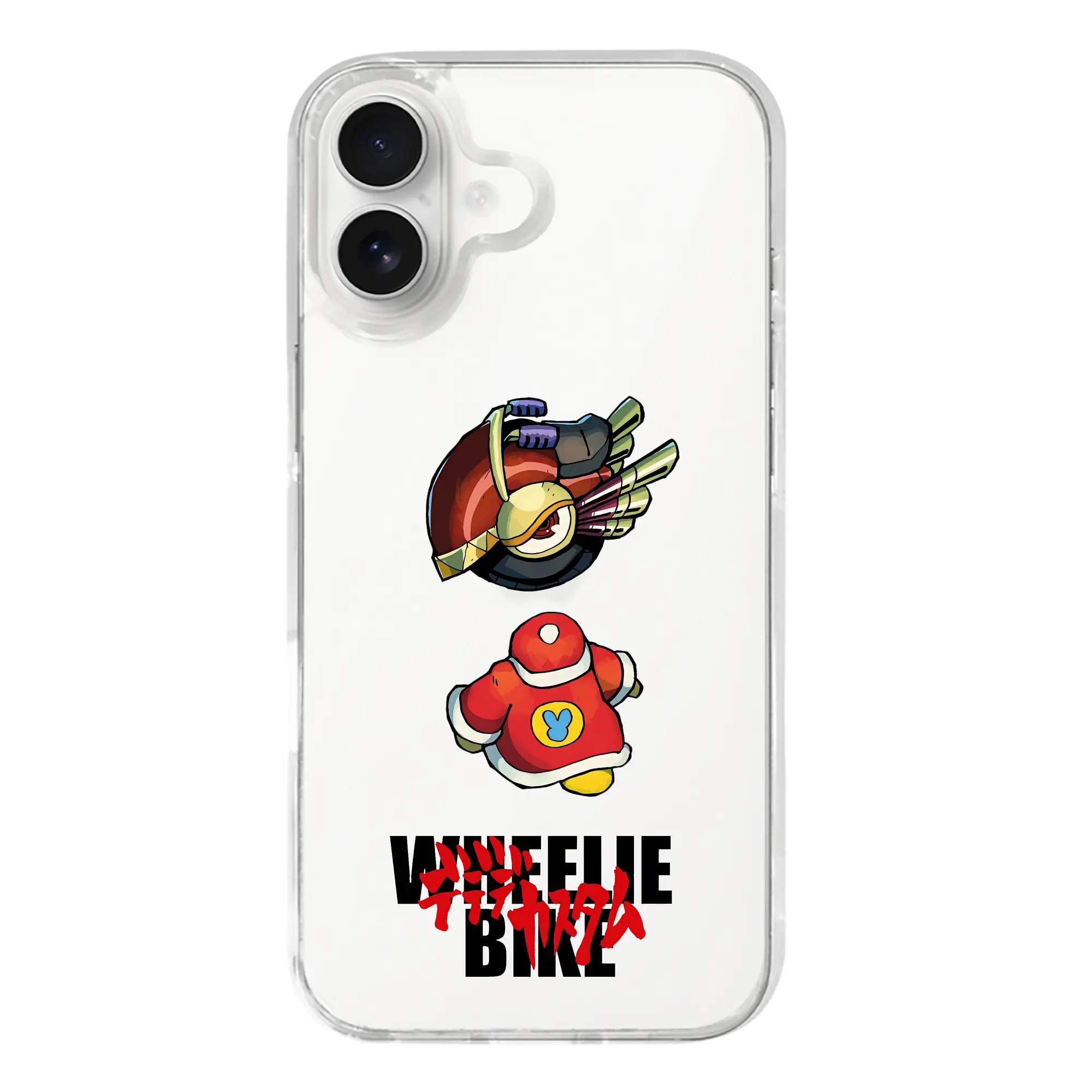 星のカービィ グッズ デデデ大王 - iPhone 17シリーズ 透明スマホケース – 薄型・耐衝撃・精密フィット保護カバー